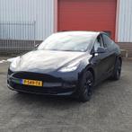 Personenauto, Tesla, Model Y, Long Range AWD 75 kWh, 2022, Auto's, Automaat, Gebruikt, Zwart, 5 zetels