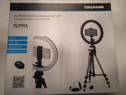 Cullmann Alpha 1000 Vlogging Kit BT., Audio, Tv en Foto, Fotografie | Fotostudio en Toebehoren, Zo goed als nieuw, Lamp of Flitsset