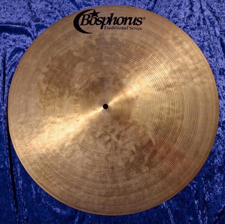 *Bosphorus* Traditional Medium Ride 22 pouces, Musique & Instruments, Batteries & Percussions, Comme neuf, Autres marques, Enlèvement ou Envoi