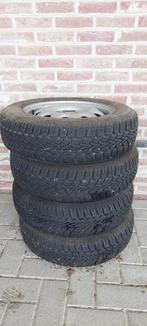 4 Winterbanden op velgen 165/70 R14 Dunlop Winter Response 2, Auto-onderdelen, Banden en Velgen, Ophalen, Gebruikt, Banden en Velgen