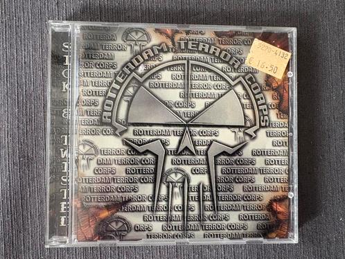 Rotterdam terror corps sick & twisted, Cd's en Dvd's, Cd's | Dance en House, Zo goed als nieuw, Overige genres, Ophalen of Verzenden