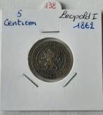 Leopold I - 5 centimes 1862, Verzenden