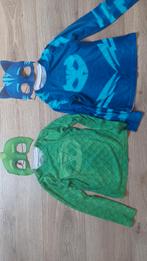 PJ Masks verkleedkledij (3/4 jaar + 5/6 jaar), Ophalen, Gebruikt