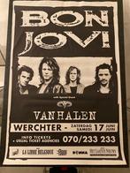 Poster Bon Jovi + Van Halen in Werchter, Comme neuf, Enlèvement ou Envoi