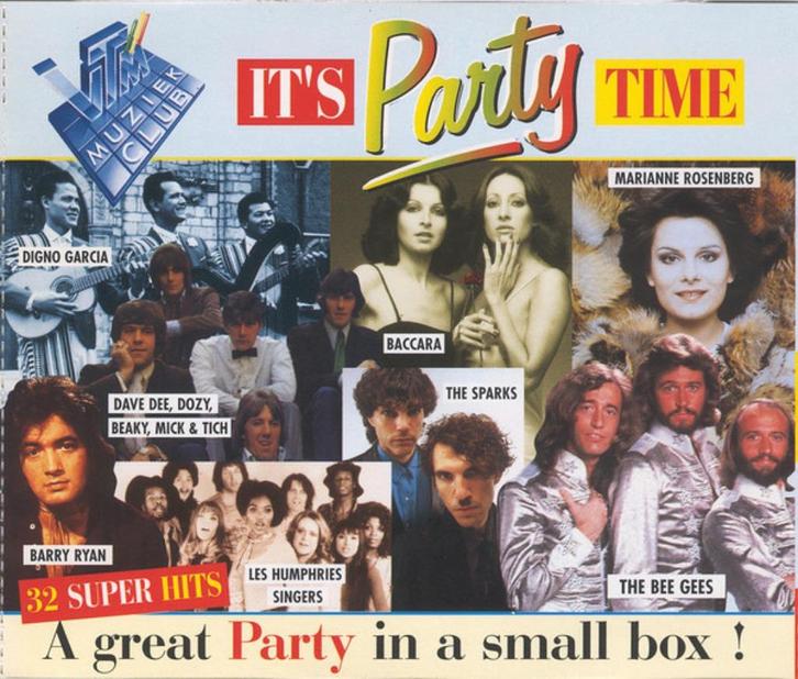 It's Party Time (Vol.1 & 2) - Various, Cd's en Dvd's, Cd's | Verzamelalbums, Zo goed als nieuw, Pop, Ophalen of Verzenden