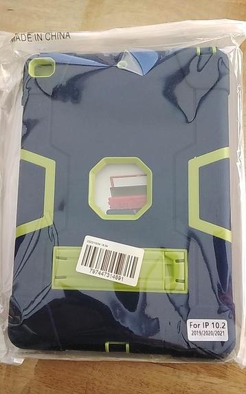 iPad 10.2 inch tablethoes - goedkope prijs - groen/blauw beschikbaar voor biedingen
