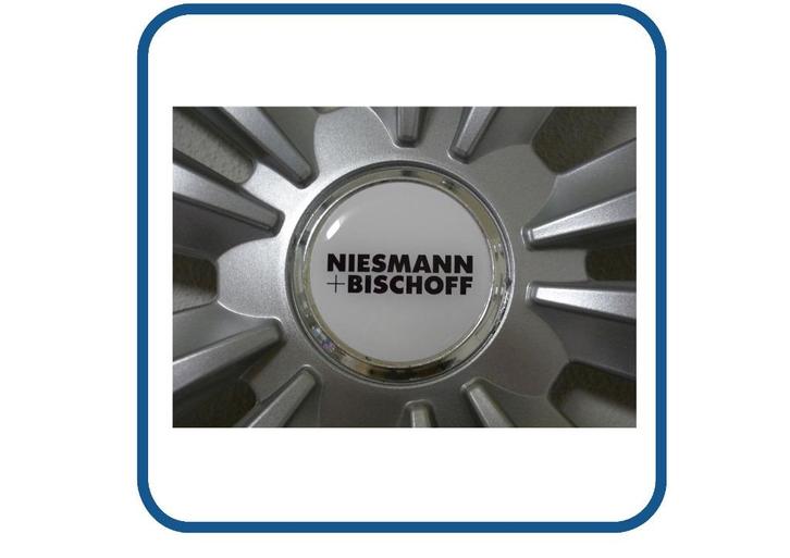 Niesmann + Bischoff doming naafstickers caravan en 3D, Epoxy, Verzamelen, Stickers, Nieuw, Overige typen, Verzenden