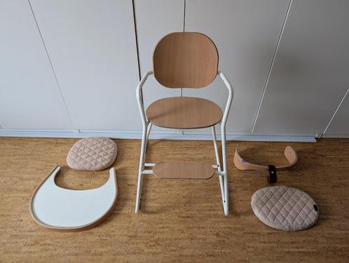 Kinderstoel TIBU Charlie Crane, Kinderen en Baby's, Kinderstoelen, Gebruikt, Meegroeistoel, Aanschuifbaar, Afneembaar eetblad