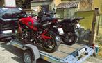 remorque moto, Auto diversen, Aanhangers en Bagagewagens, Ophalen, Zo goed als nieuw