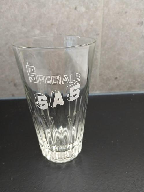 Oud SPECIALE SAS-glas in perfecte staat, Verzamelen, Biermerken, Zo goed als nieuw, Glas of Glazen, Overige merken, Ophalen of Verzenden