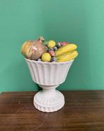 Antieke keramieke Fruitkorf gemerkt, Antiek en Kunst, Ophalen