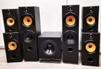B&W  DM603,DM602,DM601 als nieuw te beluisteren, Front, Rear of Stereo speakers, Bowers & Wilkins (B&W), Ophalen of Verzenden