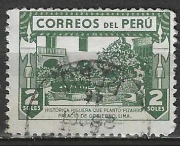 Peru 1938 - Yvert 363 - Vijgenboom van Pizarro (ST) beschikbaar voor biedingen