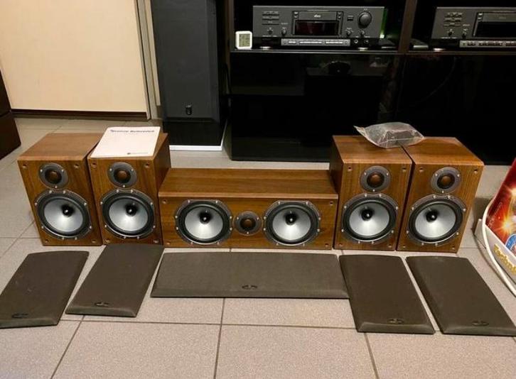 Monitor Audio Bronze BR1  Monitor Audio Bronze BR-LCR, Audio, Tv en Foto, Luidsprekerboxen, Gebruikt, Surroundset zonder subwoofer