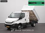 Iveco Daily 35C16 Automaat Kipper met Kist 3,5t Trekhaak Air, Automaat, Stof, Gebruikt, Euro 6