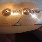 Paiste pst5 rock hihat set voor uw drumstel in zgst, Muziek en Instrumenten, Ophalen of Verzenden, Zo goed als nieuw