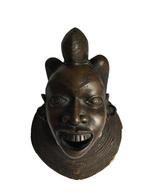 Afrikaans beeld brons, Antiek en Kunst, Kunst | Niet-Westerse kunst, Ophalen of Verzenden