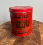 Vintage Koffieblik – Etabl. J. Schuybroek - Antwerpen, Ophalen of Verzenden, Gebruikt, Koffie, Overige merken