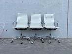 Vitra Eames EA119 lederen bureaustoel, 6x, Verzenden, Ergonomisch, Zo goed als nieuw, Bureaustoel