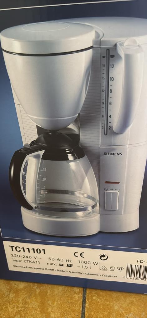 Koffiezet apparaat, Elektronische apparatuur, 10 kopjes of meer, Ophalen, Nieuw, Koffiemachine