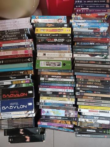 DVD - collectie/ Series + films + muziek/ ALLES MOET WEG !