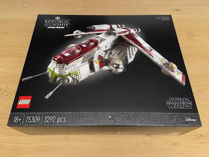 LEGO Star Wars 75309 UCS Republic Gunship, Kinderen en Baby's, Speelgoed | Duplo en Lego, Nieuw, Lego, Complete set, Ophalen of Verzenden