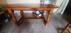 Ovale tafel, Huis en Inrichting, Tafels | Eettafels, 150 tot 200 cm, Eikenhout, Zo goed als nieuw, Ophalen