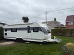 Hobby Caravan de luxe 650 KFU, Caravans en Kamperen, Stapelbed, Rondzit, Hobby, 7 tot 8 meter
