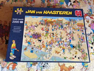 Jan van Haasteren-Zandsculpturen-2000 stukjes beschikbaar voor biedingen