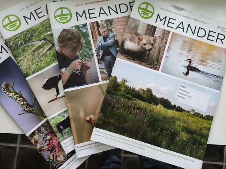 Tijdschrift Meander Natuurpunt oude jaargang(en), Verzamelen, Tijdschriften, Kranten en Knipsels, Tijdschrift, 1980 tot heden