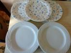 Vintage borden voor decoratie, cakes, kaas... 2€ per stuk, Ophalen of Verzenden, Bord(en)