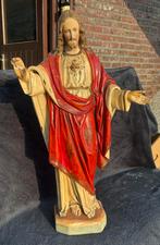 Christ Sacré-Cœur polychrome, Enlèvement ou Envoi