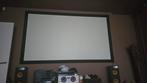 Toile de projection PROJECTA :  256cm x 151cm + FULL Leds