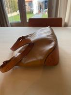 Twee kleuren ledere handtas, Kleding | Dames, Ophalen, Zo goed als nieuw