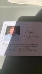 1981/2010, Verzamelen, Bidprentjes en Rouwkaarten, Ophalen of Verzenden, Bidprentje