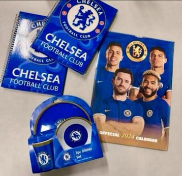 Chelsea Football club 2024 - A3 Kalender dinner set 2 boeken beschikbaar voor biedingen