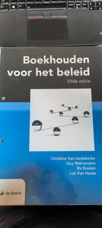 Boekhouden voor het beleid 11de editie, Boeken, Diverse auteurs, Ophalen of Verzenden, Zo goed als nieuw, Accountancy en Administratie