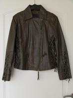 Vest in leder, merk Giovane,  NIEUW, maat 38, Kleding | Dames, Maat 38/40 (M), Bruin, Verzenden, Nieuw