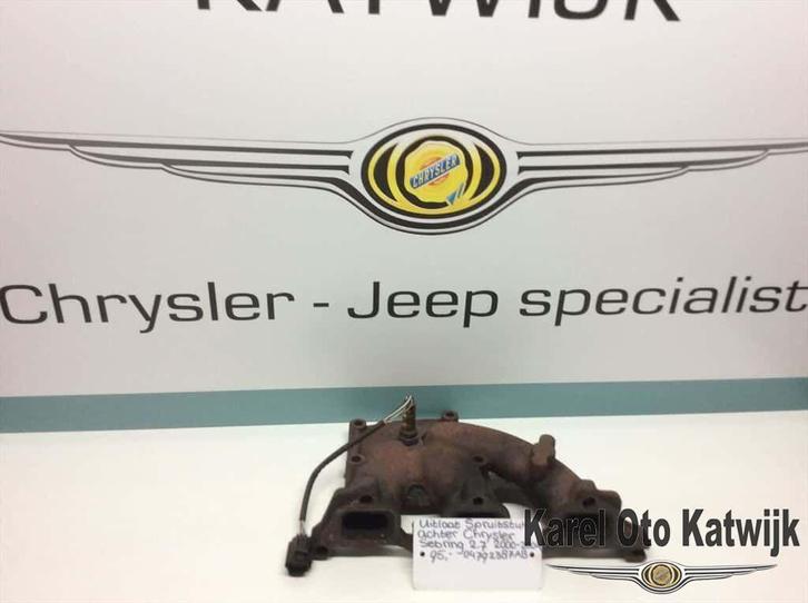Uitlaat Spruitstuk achter Chrysler Sebring 2.7, Auto-onderdelen, Uitlaatsystemen, Gebruikt, Ophalen of Verzenden