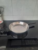 Demeyere koekenpan 27cm, Huis en Inrichting, Ophalen, Inox, Gebruikt, Keramische plaat