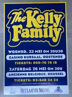 Poster The Kelly Family in Kursaal Oostende, Comme neuf, Enlèvement ou Envoi