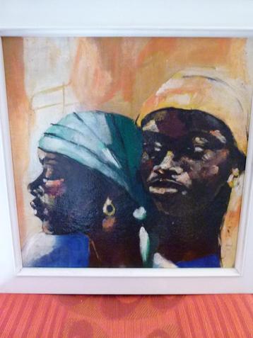 vintage werk portret Haïti  Jamil 1960 beschikbaar voor biedingen