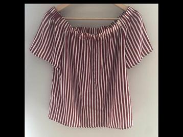 Gestreepte top van H&M beschikbaar voor biedingen