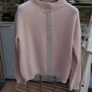 Pulleke roze kabel grijs  AnneClaire mt 38-40 beschikbaar voor biedingen
