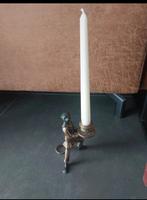 Brons kandelaar / aap, Antiek en Kunst, Antiek | Brons en Koper, Ophalen of Verzenden, Brons