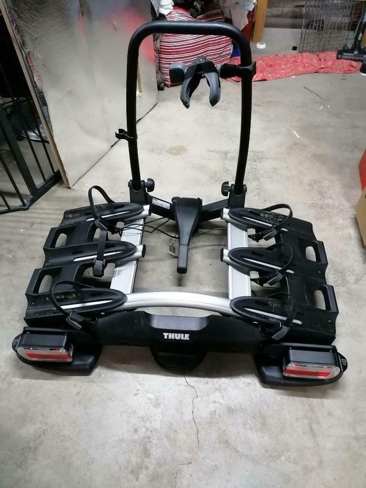 Location porte-vélos THULE (3 vélos), Auto diversen, Fietsendragers, Zo goed als nieuw, Trekhaakdrager, 3 fietsen of meer, Ophalen
