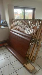 Bed te koop 140cm x 200cm, Huis en Inrichting, Slaapkamer | Bedden, Gebruikt, Bruin, Tweepersoons, 200 cm