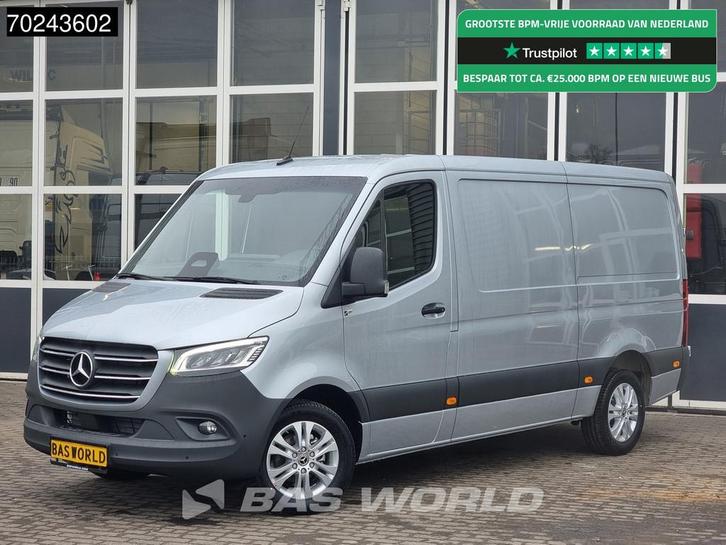 Mercedes Sprinter 319 CDI Automaat L2H1 2025model ACC LED Na, Auto's, Bestelwagens en Lichte vracht, Bedrijf, Te koop, Achteruitrijcamera