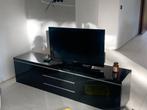 Zwart ikea tv meubel, Ophalen, Gebruikt