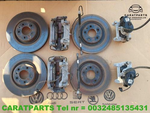 8W05CD 8W06CD A6 A7 4K remklauwen A4 A5 remmerij set 338mm, Auto-onderdelen, Elektronica en Kabels, Audi, Gebruikt